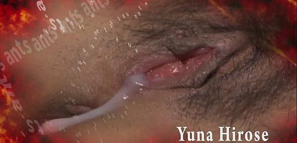  Redhead Asian chick Yuna Hirose gagging a throbbing cock and screwed